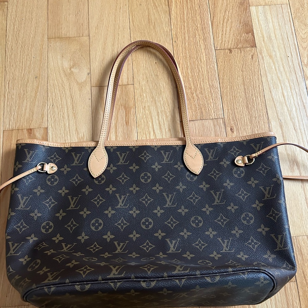 Louis Vuitton neverful Never full MM Dark Brown Monogram Tote